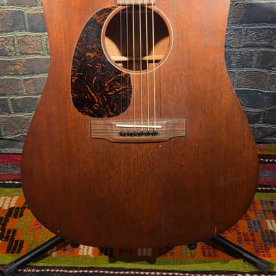 Martin D-15M Left-Handed Dreadnought Natural w/ OHSC image 6