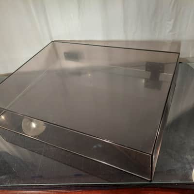 Technics Factory Dustcover with hinges for SP 15 , used with Technics Plinth SH B1, B2, B3 image 3
