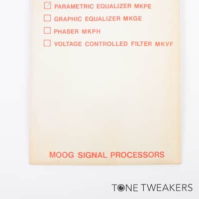 Moog Three Band Parametric Equalizer 3 eq SERVICED rack VINTAGE GEAR DEALER image 9