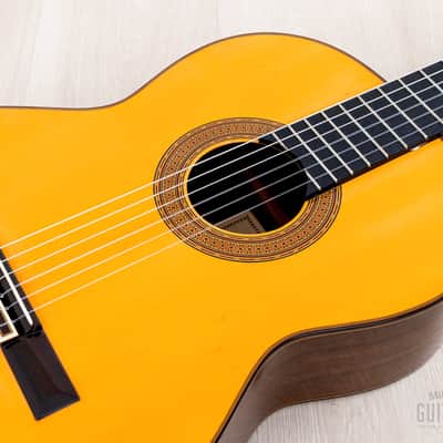 1979 Hakusui Imai C10 Vintage Classical Guitar, Spruce + Rosewood w/ Case image 7