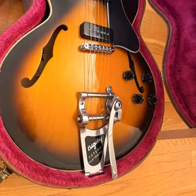Gibson ES-135 P-100 1997 - Vintage Sunburst image 2