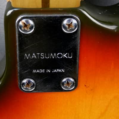 GRECO Precision Bass PB-500S Electric Bass 1975 - Ash Sunburst - Japan Import image 12