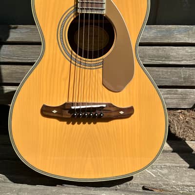Fender Ron Emory Signature "Loyalty" Parlor 2014 - 2015 - Ash Butterscotch image 2