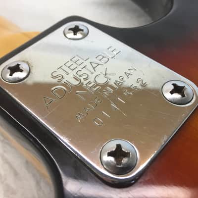 Vintage Aria 1820 1820T  1970's Sunburst MIJ Japan Shortscale Short Scale Offset Bass Guitar image 9