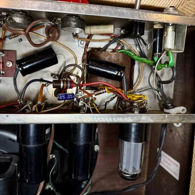 Gibson Explorer GA-18 Tweed Vintage Tube Guitar Combo Amp 1x12" Vibrato 1960 image 21