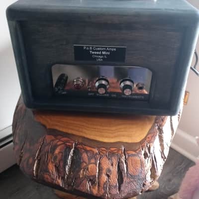 P.o.B Custom Handwired Pedals And Amplifiers Mini Tweed 2022 Chassis image 2