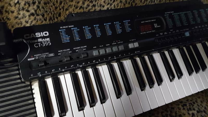 Vintage Casio CT-395 Keyboard/Synth, Great for Circuit Bending, w
