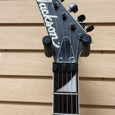 Jackson JS32 Rhoads Satin Gray Left-Handed w/ SKB V Case image 5
