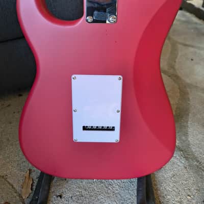Fender Squier Debut Series Stratocaster HSS Electric Guitar 2026 - Satin Red image 6