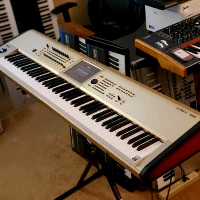 CERTIFIED!!! KORG KRONOS 2 88 SUPER RARE GOLD EDITION IN AMAZING CONDITION!!! image 2