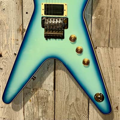 Dean ML 79 Floyd - Blue Burst, Killer Axe with Great Upgrades! Ships Fast with Original Case! image 4