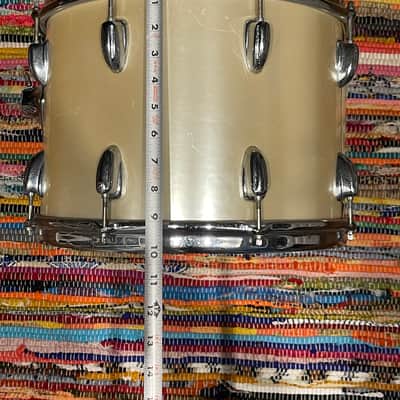 Slingerland 1970’s 14” Rack Tom in Silver Silk image 7