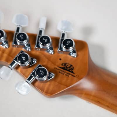 Ernie Ball/Music Man BFR JP15 Baritone Electric Guitar | Cherry Creamsicle | Brand New | $95 Worldwide Shipping! image 13