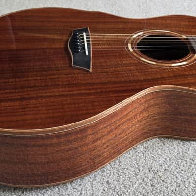 Washburn Comfort G55CE Koa Acoustic Electric Guitar, Natural Finish, New Gig Bag image 6