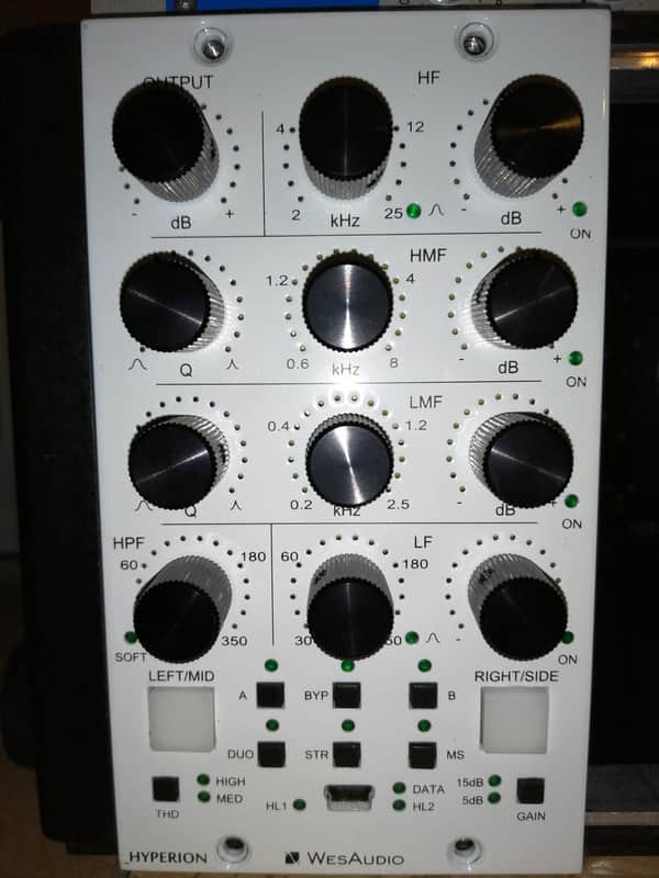 WesAudio HYPERION ng500 500 Series Parametric EQ Module 2018 - Present - White image 1