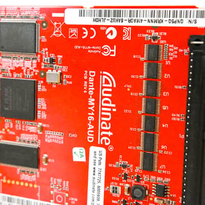Audinate Dante-MY16-AUD 16-Channel Dante Network I/O Card CG013QA