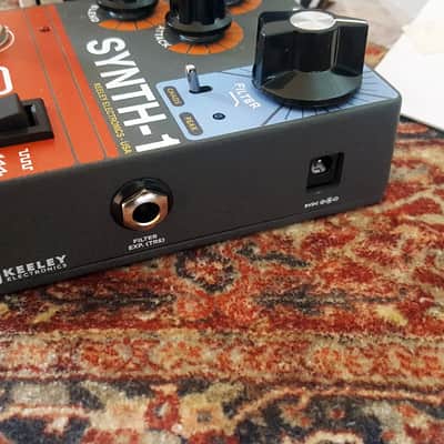 Keeley Synth 1 Reverse Attack Fuzz Wave Generator 2019 - Present - Grey / Red / Blue image 8