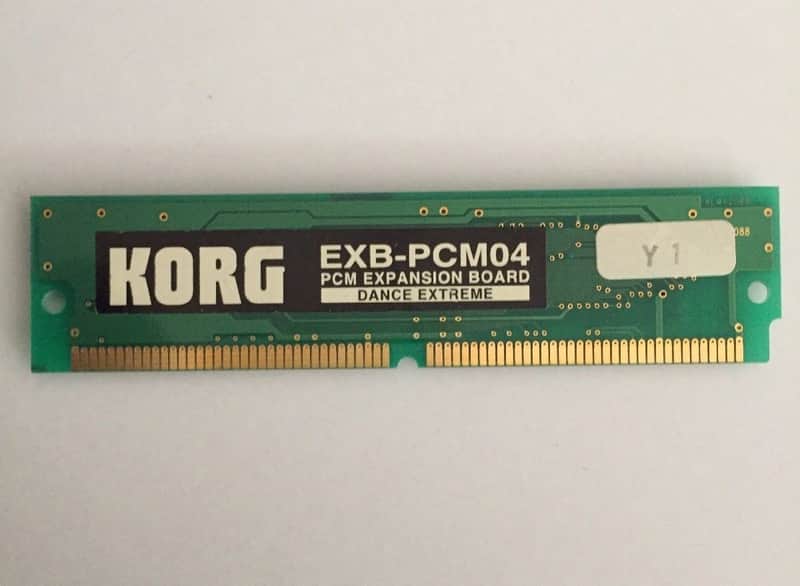 Carte Korg Dance Extreme EXB-PCM04 pour tout synthétiseur Triton ou Karma (Card) image 1