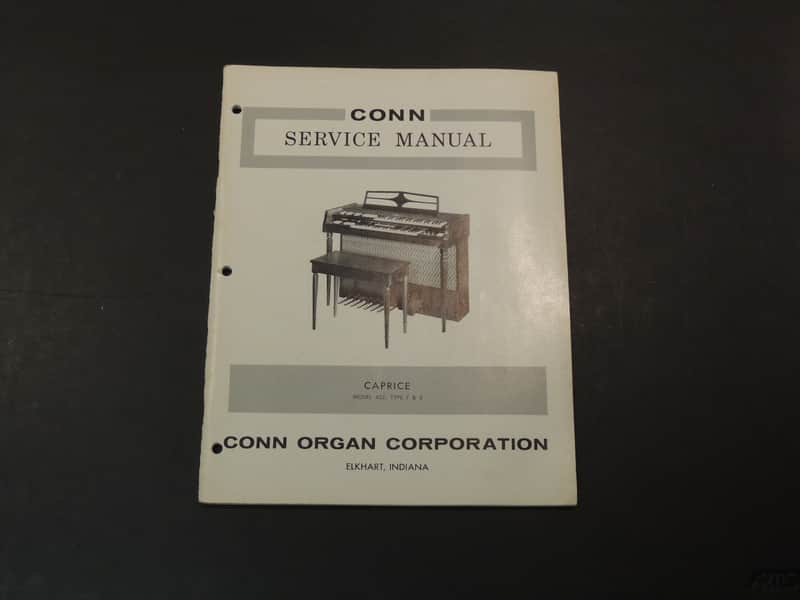 Conn Caprice Model 432 Type 7 & 8 Service Manual