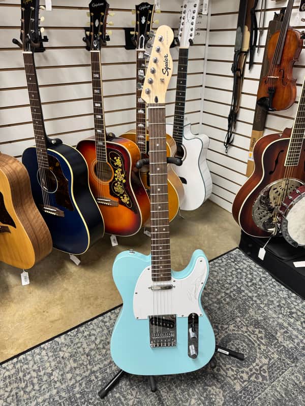 Squier Limited Edition Sonic Telecaster - Daphne Blue image 1