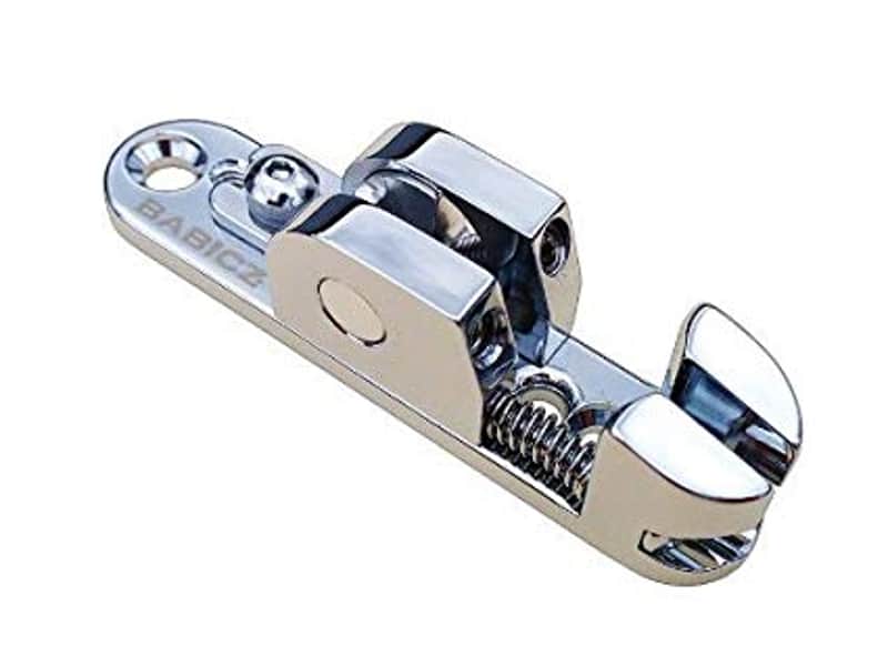 Babicz Full Contact Hardware ORIGINAL SERIES FCH BASS SOLO RAIL SADDLE, chrome image 1