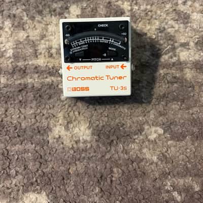 Boss TU-3S Chromatic Tuner 2016 - Present - White image 1