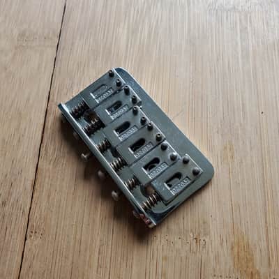 1970s Fender Stratocaster Telecaster Hardtail Bridge 027037 Saddles image 2