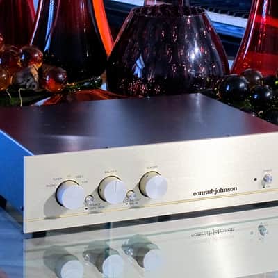 Vintage 1980s Conrad-Johnson PV-10 Tube Pre Amp Amplifier All Original Near Perfect Condition image 8