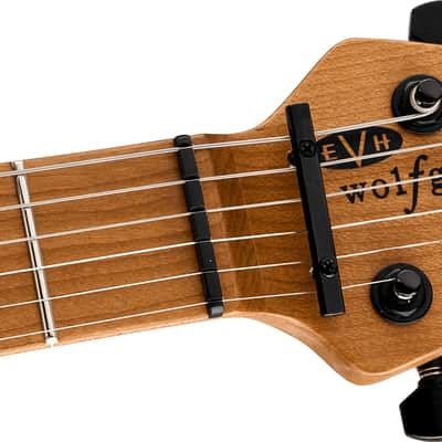 EVH Wolfgang Special TOM Baked Maple FB Gloss Black image 5
