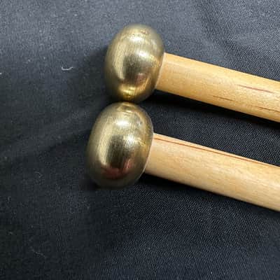 Mike Balter 9B, 5/8-Inch Brass Bell Mallets, Birch Handle - NEW #2 image 6