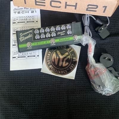 Tech 21 SansAmp Character Plus Series Screaming Blonde 2022 - Present - Green / Black image 1