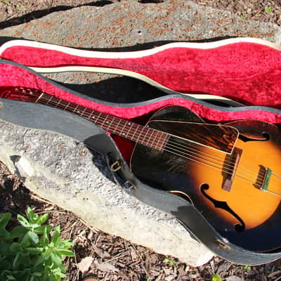 Gibson Built Old Kraftsman  Archtop Acoustic guitar 1930's Sunburst image 2