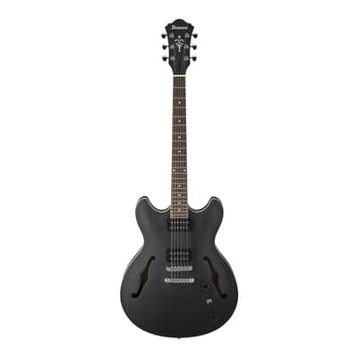 Ibanez Artcore AS53-TKF Transparent Black Flat - Semi Acoustic Guitar image 1