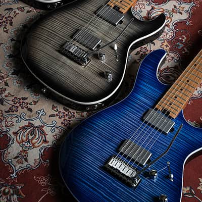 Cort G290 FAT II, Roasted Maple Neck & Fretboard, Antique Violin Burst, Mint, image 3