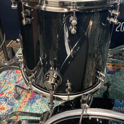 Mapex - Black Panther Design Lab, Cherry Bomb,  Jeff Hamilton 4-Piece Bop  Set! 2020's - Piano Black, Snare and Cases included!! image 18