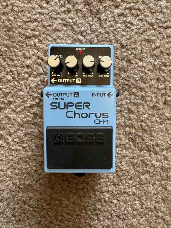 Boss CH-1 Super Chorus (Dark Gray Label)