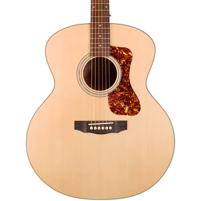 Guild F-240E Jumbo Body Westerly Acoustic Electric Guitar, Natural image 1