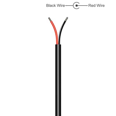 RCA to Speaker Wire Adapter, Speaker Bare Wire Cables to RCA Plugs Adapter Repair Speaker Cord for Speakers Amplifier Audio Video AV Receivers （2 Pack 20AWG 6.6 ft） image 3