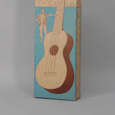1950s Fin-Der Diamond Head Soprano Ukulele w/ Original Box image 11