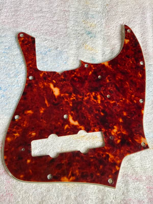 Fender Jazz Bass 1960 - 1965 Pickguard tortoise celluloid image 1