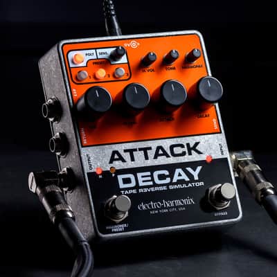 Electro-Harmonix Attack Decay Tape Reverse Simulator and Volume Envelope Pedal image 11