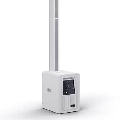 LD Systems Maui 28 G3 W Compact Cardioid Column PA System With DSP 2060W (White) image 2