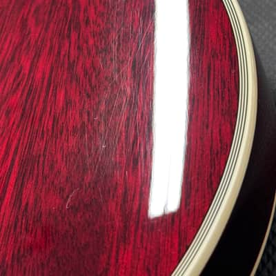 LTD EC-1000T CTM - See Thru Black Cherry #50598 (Factory Demonstration Model) image 6
