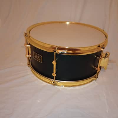 VEX/MARTIALPERCUSSION PARTS CUSTOM SATIN BRASS TRIMMED SNARE DRUM  2024 - DARK SATIN -FREE SHIP TO CUSA! image 5