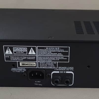 Gallien-Krueger Backline 210 2-Channel 300-Watt Bass Amp Head (not ampeg, swr) image 3