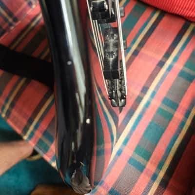 Peavey Foundation S Bass (Late 1980s) - Made in USA - All Black w/ Original Hardshell Case image 8