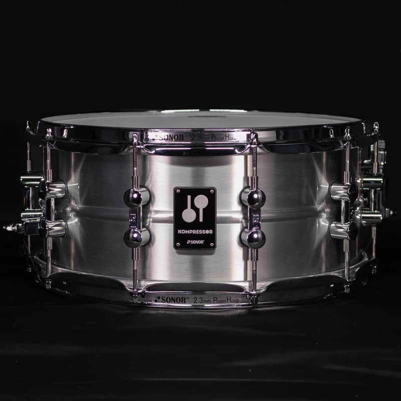 Sonor 14" x 5.75" Kompressor Snare Drum, Steel image 1