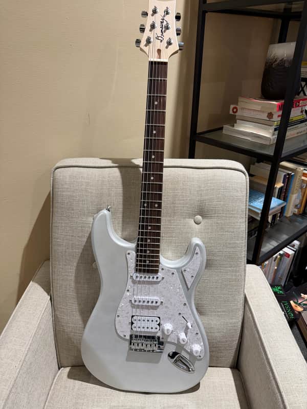 Dunaway Guitars ST-Solid 2026 - Metallic White image 1