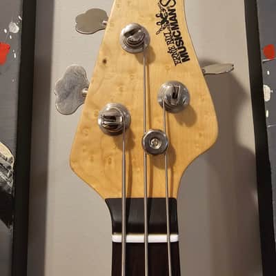 1990s Music Man Stingray 3 string Bass Owned by Jason Newsted image 3