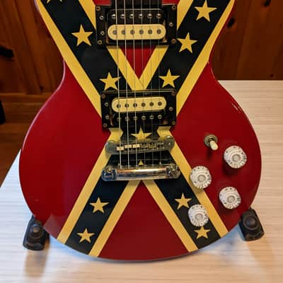 Gibson Invader 1984 - Rebel Flag image 2